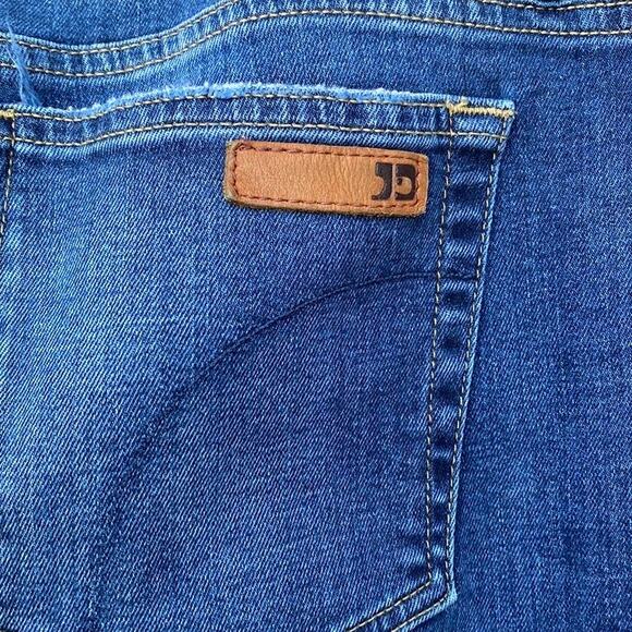Joe's Jeans  Women Dark Wash Denim Mid Rise Whiskering Fading Petite Bootcut W32 - Picture 7 of 9